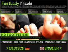 Tablet Screenshot of nicole24-cam.com